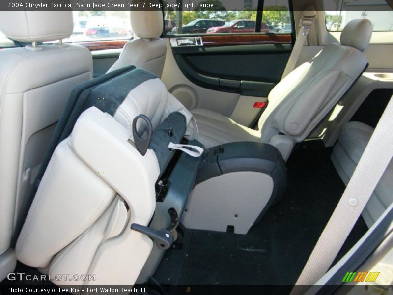 Satin Jade Green Pearl / Deep Jade/Light Taupe 2004 Chrysler Pacifica