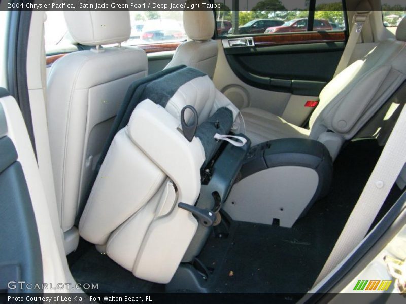 Satin Jade Green Pearl / Deep Jade/Light Taupe 2004 Chrysler Pacifica