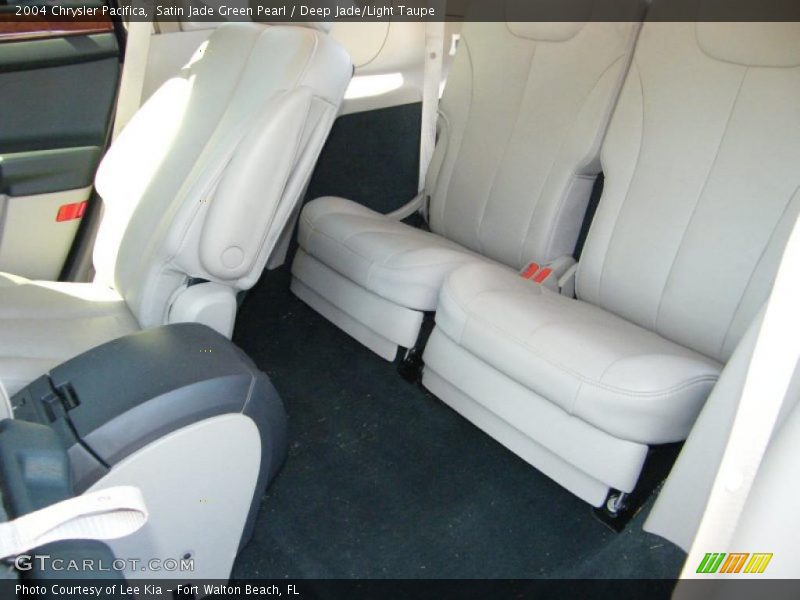 Satin Jade Green Pearl / Deep Jade/Light Taupe 2004 Chrysler Pacifica