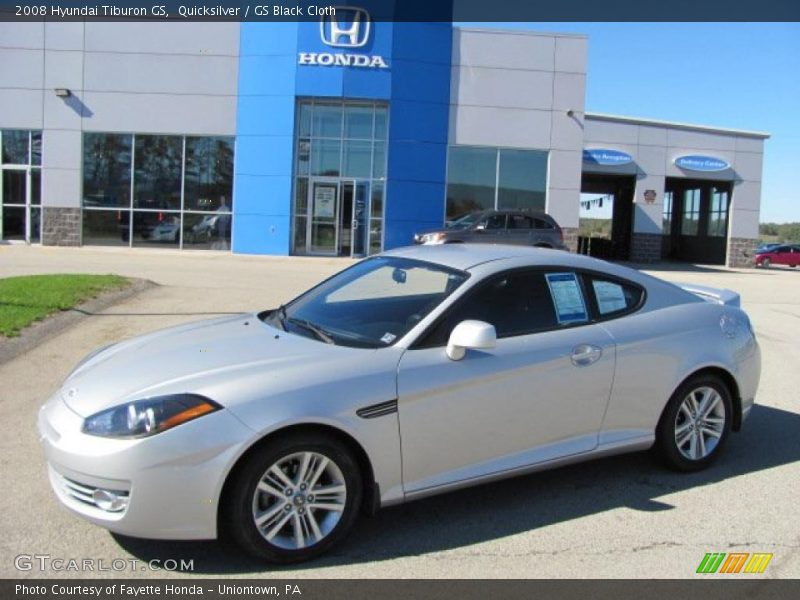 Quicksilver / GS Black Cloth 2008 Hyundai Tiburon GS