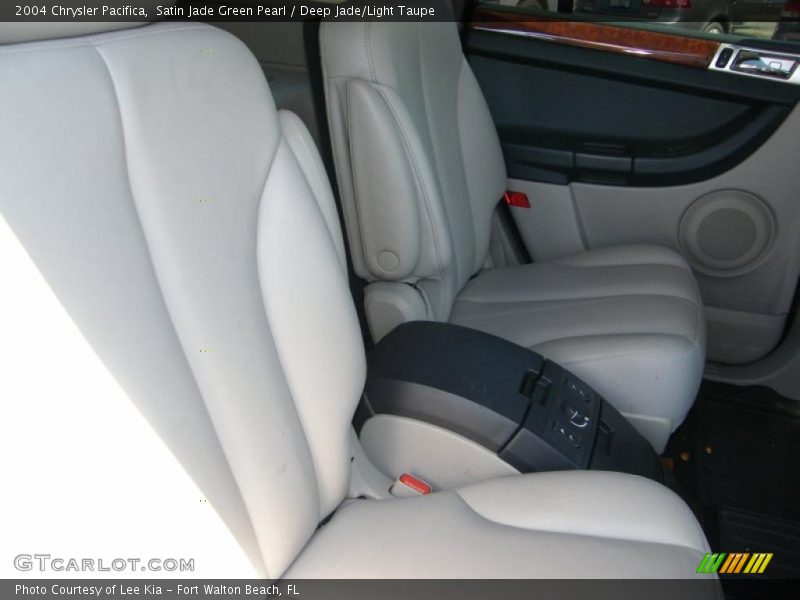 Satin Jade Green Pearl / Deep Jade/Light Taupe 2004 Chrysler Pacifica
