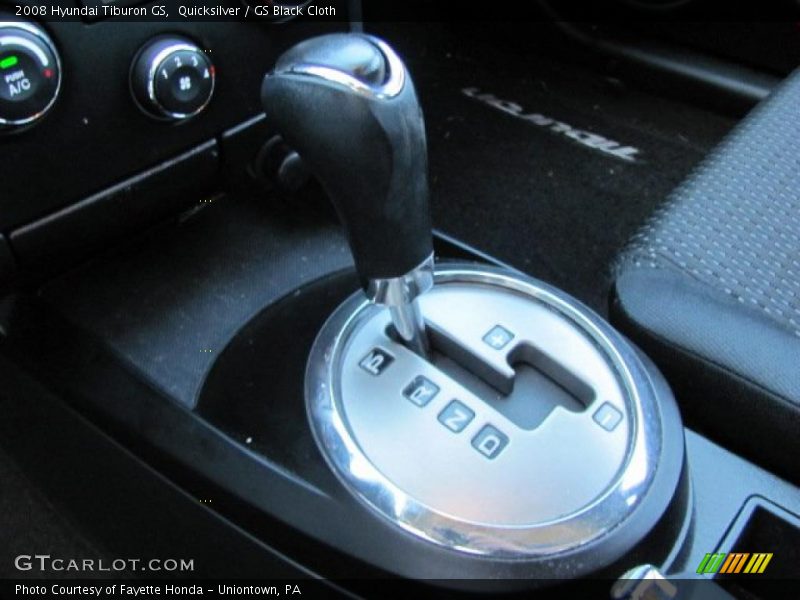 Quicksilver / GS Black Cloth 2008 Hyundai Tiburon GS
