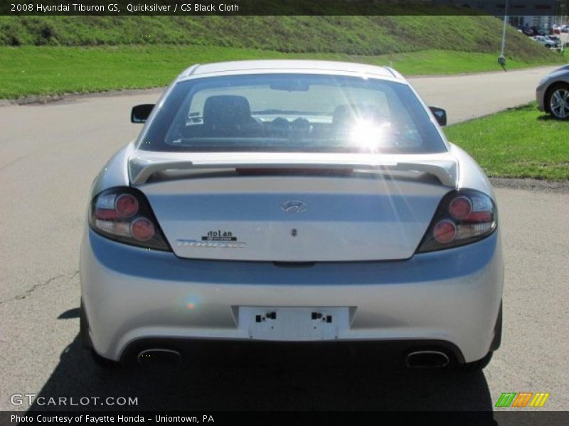 Quicksilver / GS Black Cloth 2008 Hyundai Tiburon GS