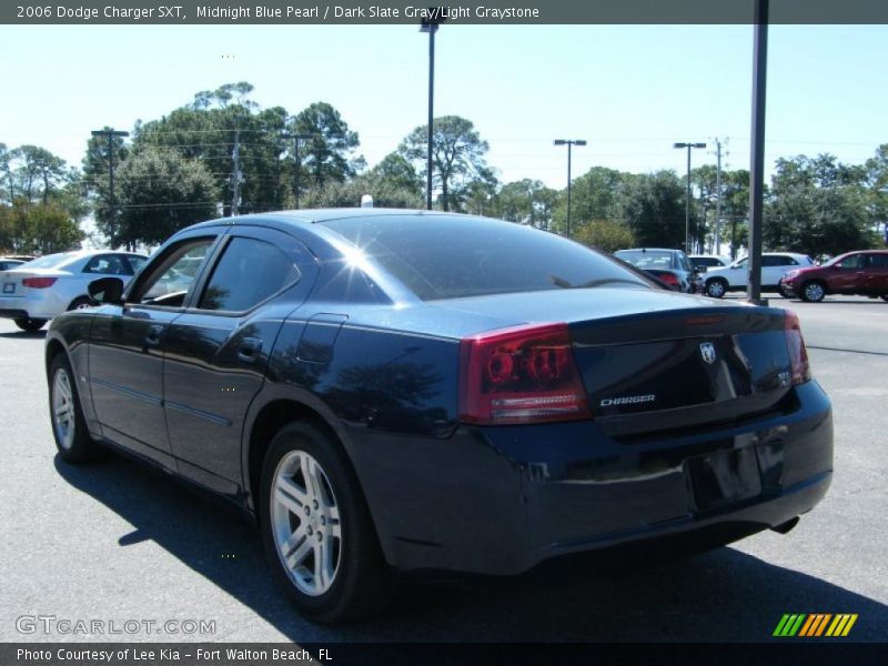 Midnight Blue Pearl / Dark Slate Gray/Light Graystone 2006 Dodge Charger SXT