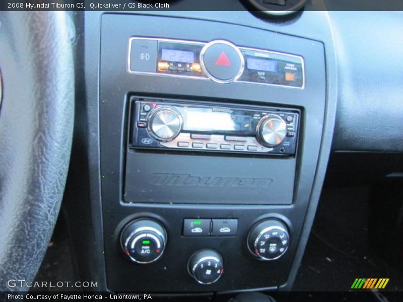 Quicksilver / GS Black Cloth 2008 Hyundai Tiburon GS