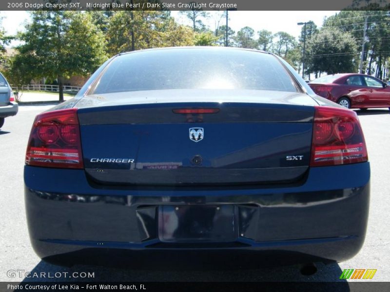 Midnight Blue Pearl / Dark Slate Gray/Light Graystone 2006 Dodge Charger SXT