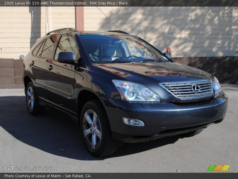 Flint Gray Mica / Black 2005 Lexus RX 330 AWD Thundercloud Edition