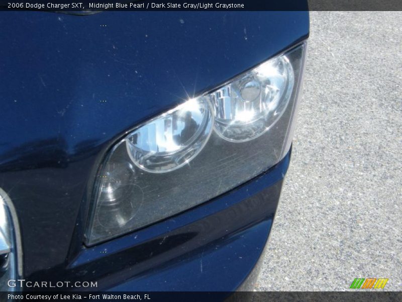 Midnight Blue Pearl / Dark Slate Gray/Light Graystone 2006 Dodge Charger SXT
