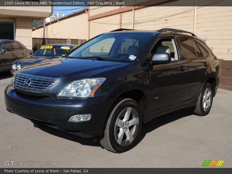Flint Gray Mica / Black 2005 Lexus RX 330 AWD Thundercloud Edition