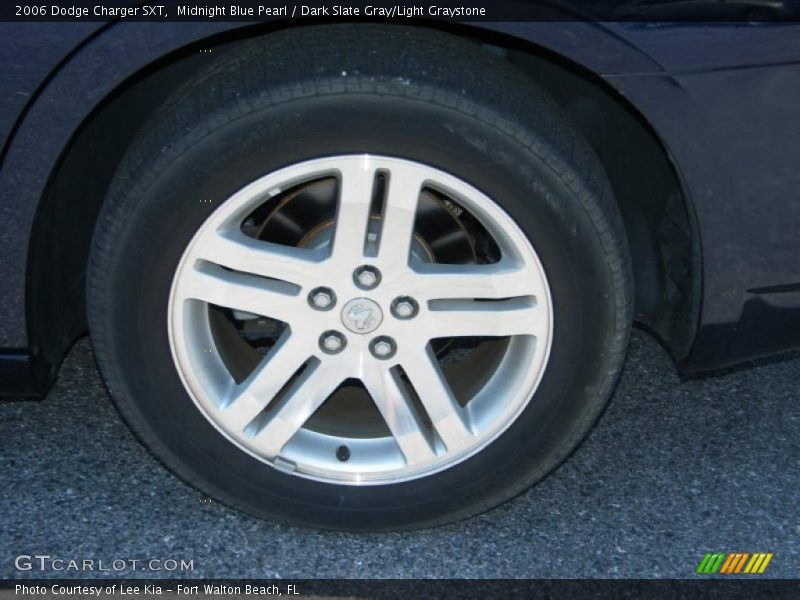 Midnight Blue Pearl / Dark Slate Gray/Light Graystone 2006 Dodge Charger SXT