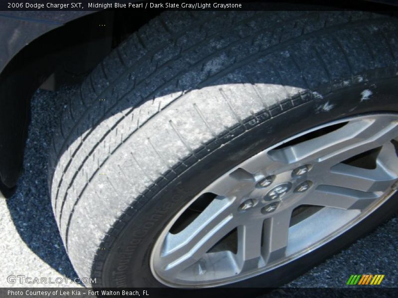 Midnight Blue Pearl / Dark Slate Gray/Light Graystone 2006 Dodge Charger SXT