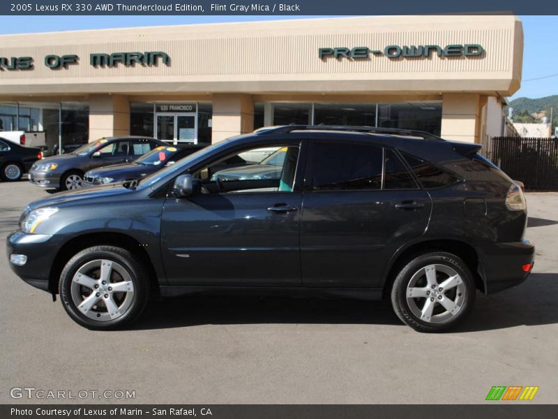 Flint Gray Mica / Black 2005 Lexus RX 330 AWD Thundercloud Edition