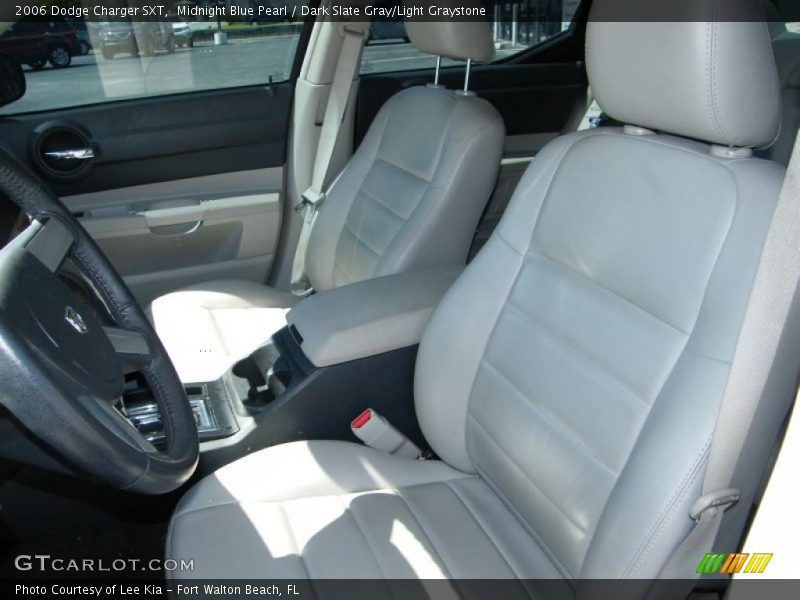 Midnight Blue Pearl / Dark Slate Gray/Light Graystone 2006 Dodge Charger SXT