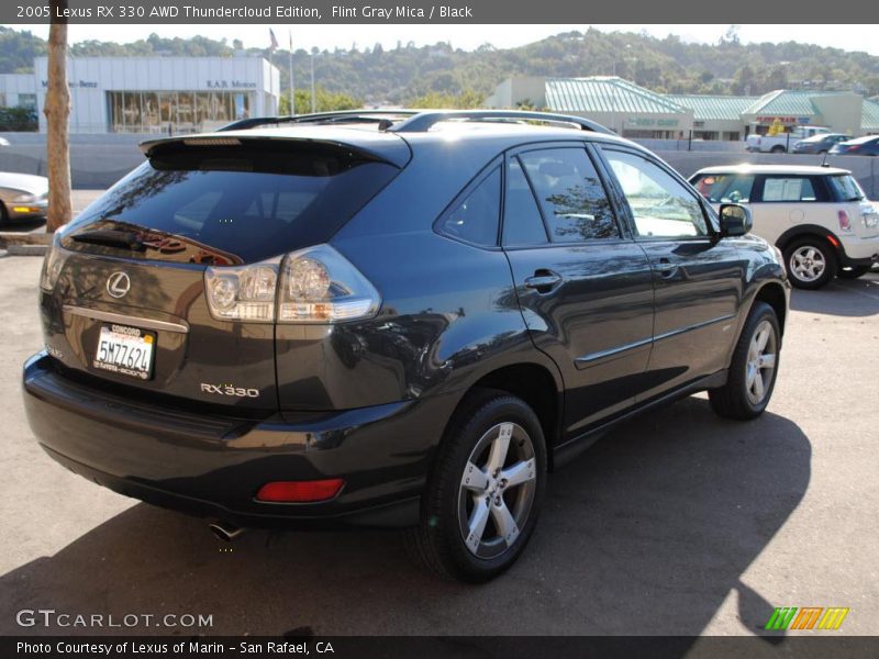 Flint Gray Mica / Black 2005 Lexus RX 330 AWD Thundercloud Edition