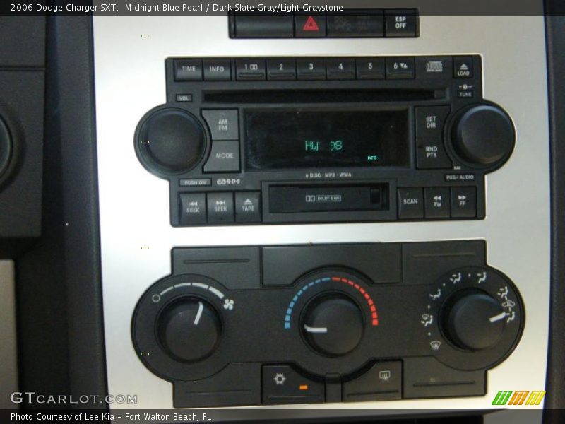 Midnight Blue Pearl / Dark Slate Gray/Light Graystone 2006 Dodge Charger SXT