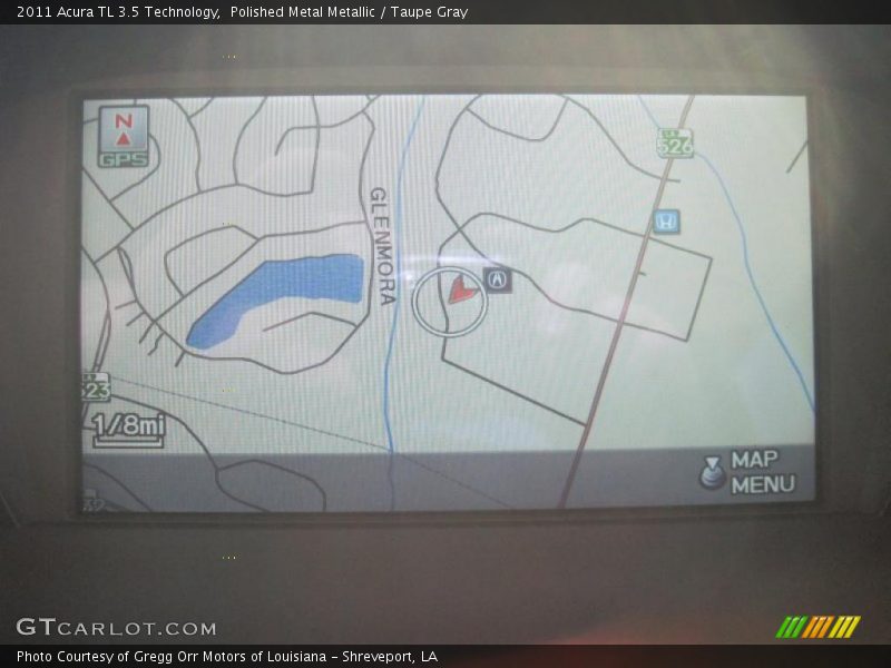 Polished Metal Metallic / Taupe Gray 2011 Acura TL 3.5 Technology