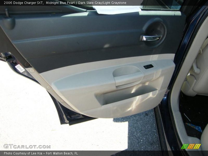 Midnight Blue Pearl / Dark Slate Gray/Light Graystone 2006 Dodge Charger SXT