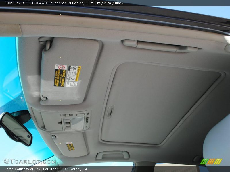Flint Gray Mica / Black 2005 Lexus RX 330 AWD Thundercloud Edition