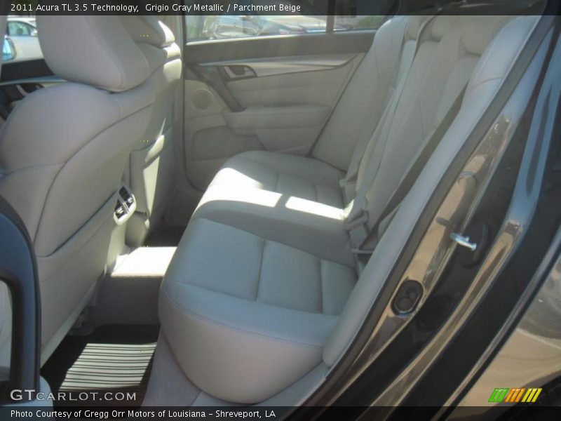 Grigio Gray Metallic / Parchment Beige 2011 Acura TL 3.5 Technology