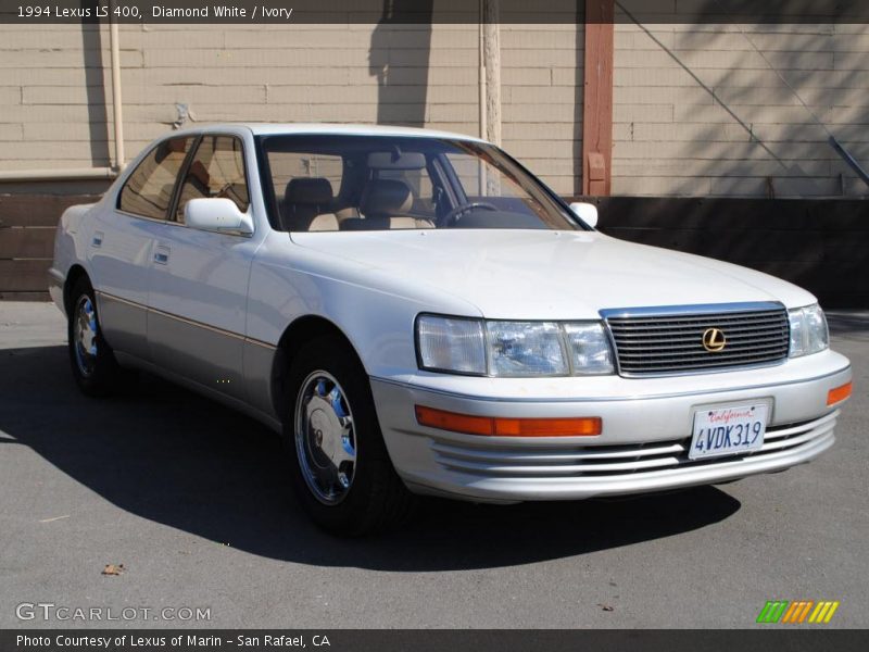 Diamond White / Ivory 1994 Lexus LS 400