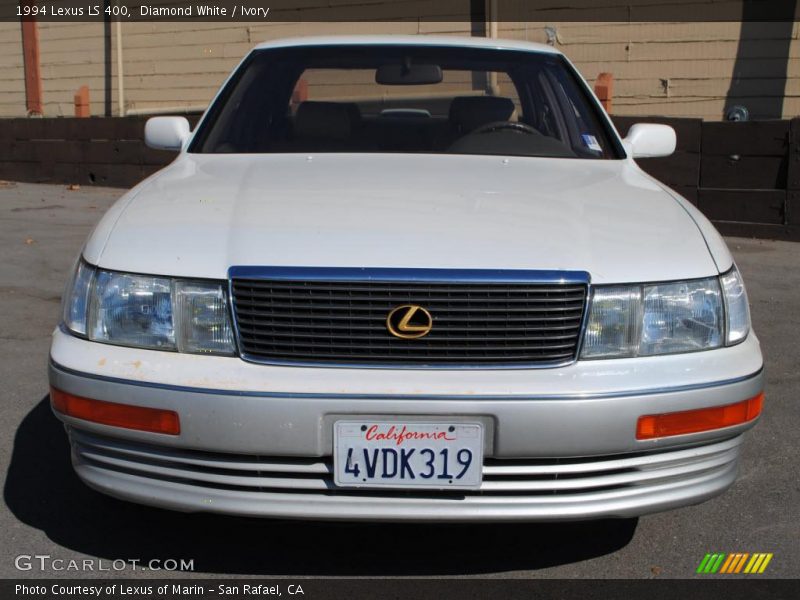 Diamond White / Ivory 1994 Lexus LS 400