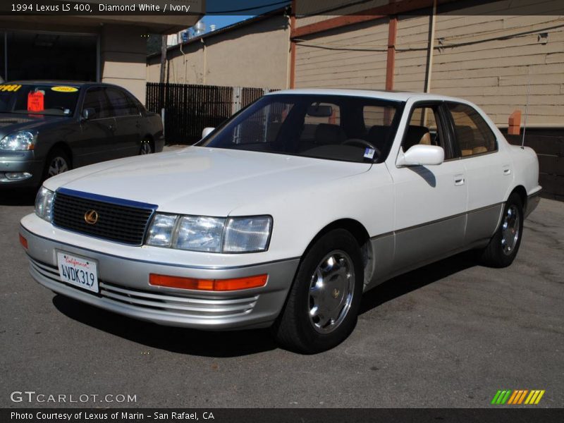 Diamond White / Ivory 1994 Lexus LS 400