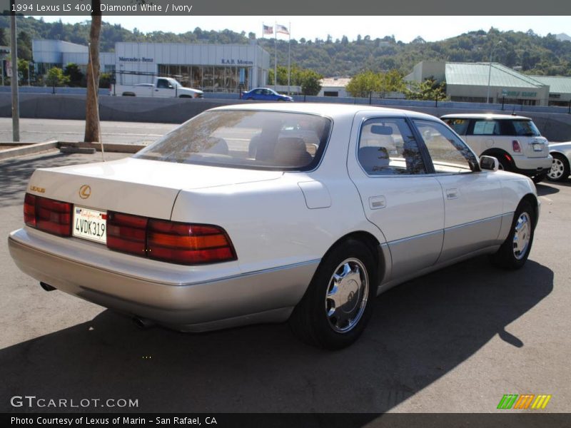 Diamond White / Ivory 1994 Lexus LS 400