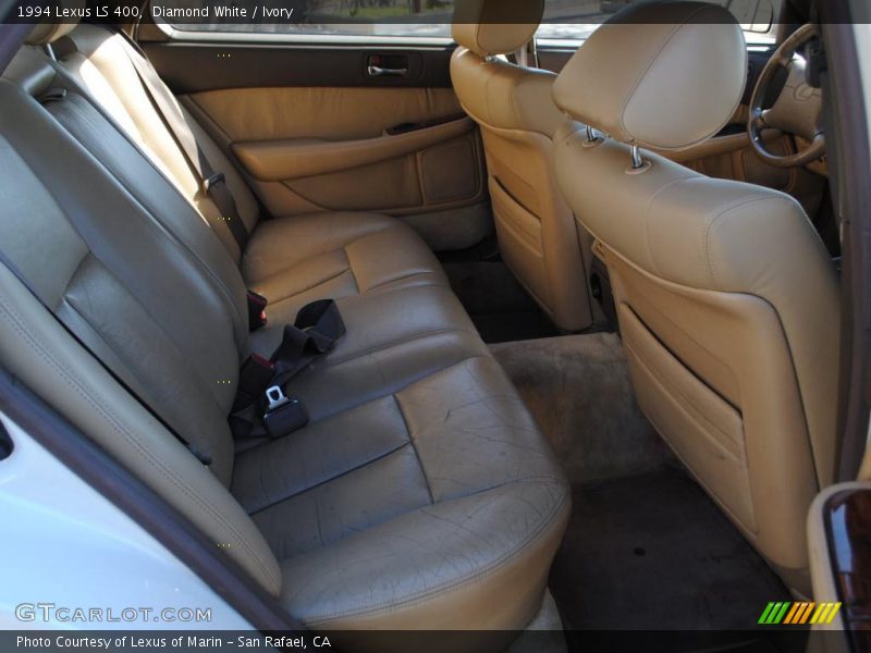 Diamond White / Ivory 1994 Lexus LS 400