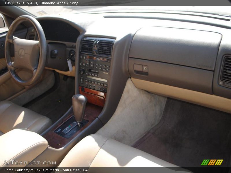 Diamond White / Ivory 1994 Lexus LS 400