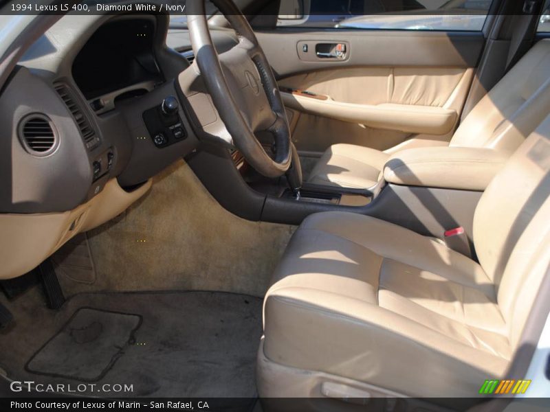 Diamond White / Ivory 1994 Lexus LS 400