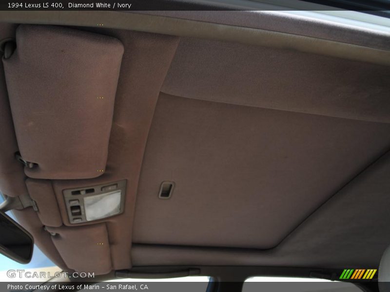 Diamond White / Ivory 1994 Lexus LS 400