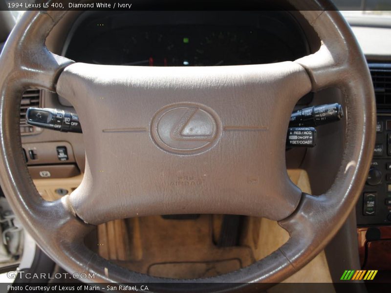 Diamond White / Ivory 1994 Lexus LS 400