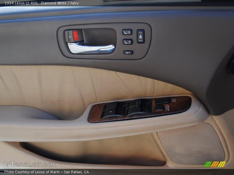 Diamond White / Ivory 1994 Lexus LS 400