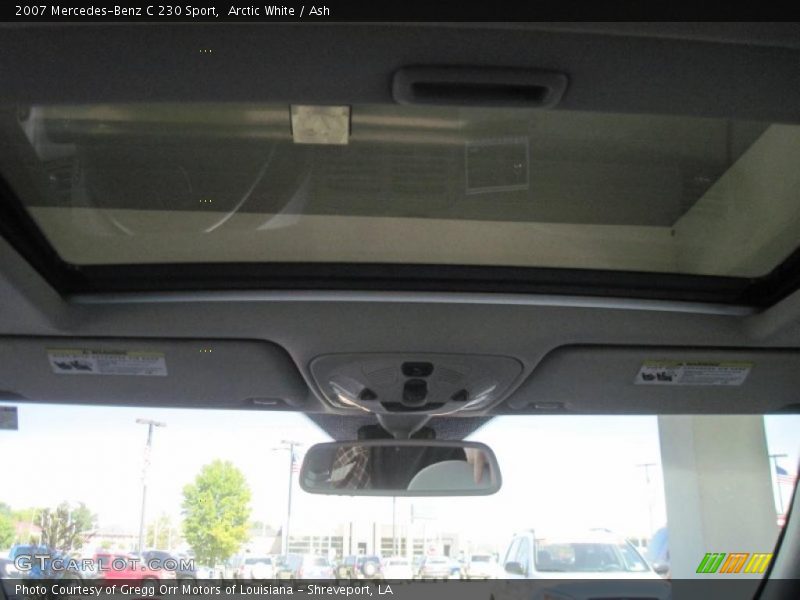 Arctic White / Ash 2007 Mercedes-Benz C 230 Sport