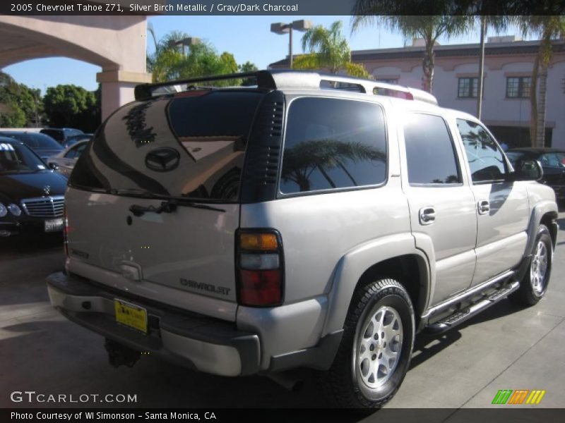 Silver Birch Metallic / Gray/Dark Charcoal 2005 Chevrolet Tahoe Z71