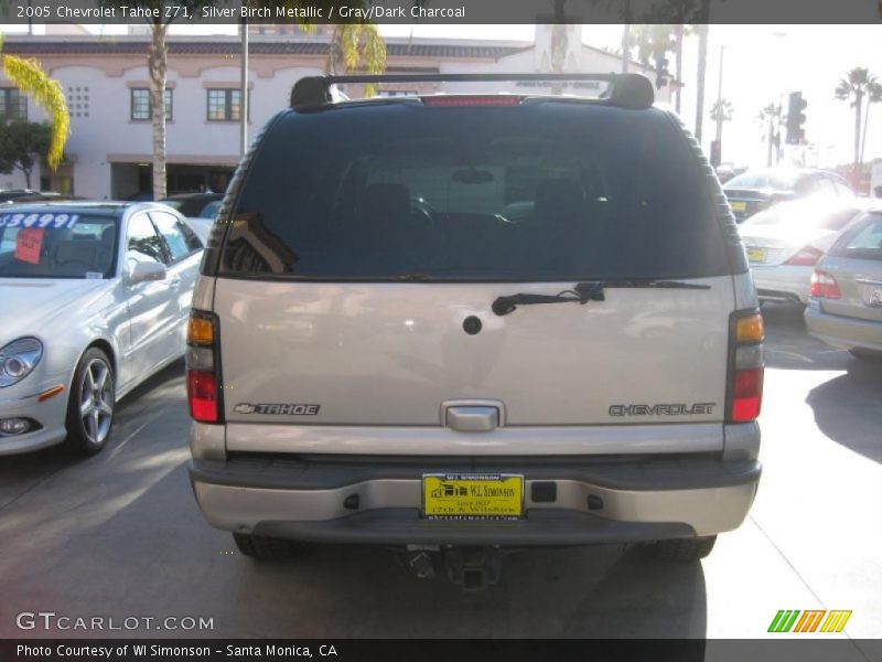 Silver Birch Metallic / Gray/Dark Charcoal 2005 Chevrolet Tahoe Z71