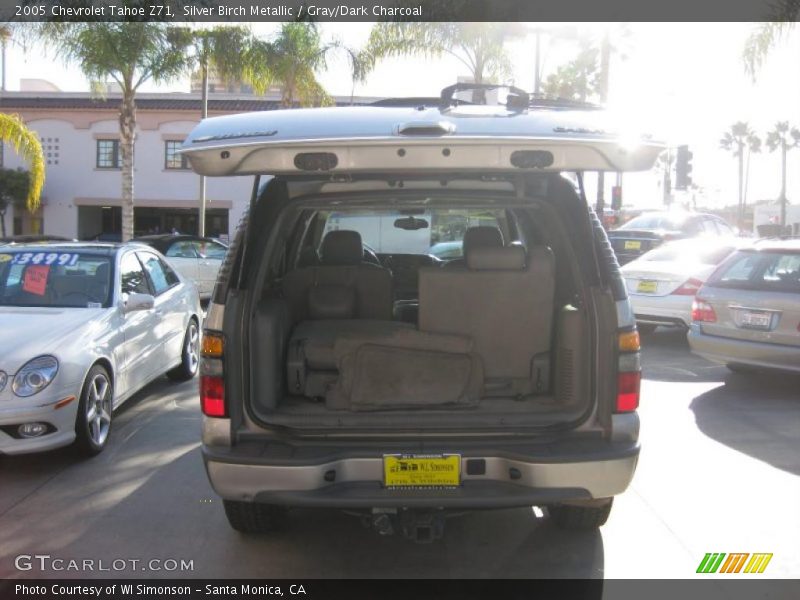 Silver Birch Metallic / Gray/Dark Charcoal 2005 Chevrolet Tahoe Z71