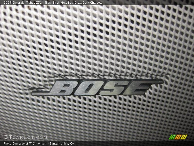 Silver Birch Metallic / Gray/Dark Charcoal 2005 Chevrolet Tahoe Z71