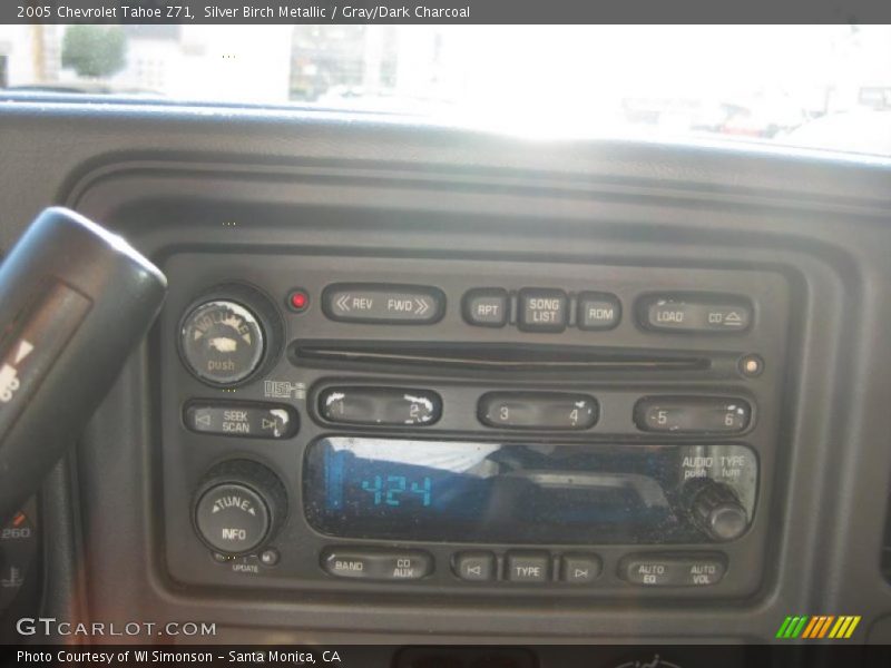 Silver Birch Metallic / Gray/Dark Charcoal 2005 Chevrolet Tahoe Z71