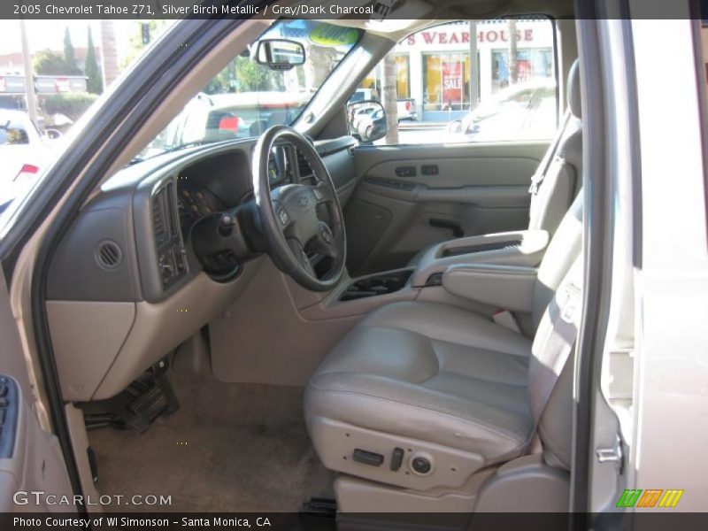 Silver Birch Metallic / Gray/Dark Charcoal 2005 Chevrolet Tahoe Z71