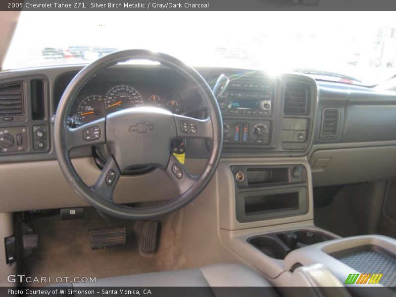Silver Birch Metallic / Gray/Dark Charcoal 2005 Chevrolet Tahoe Z71