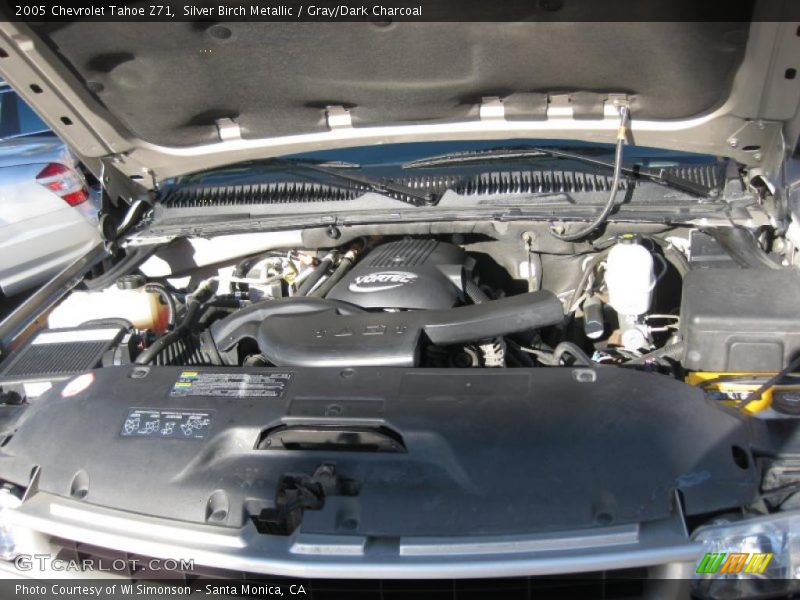 Silver Birch Metallic / Gray/Dark Charcoal 2005 Chevrolet Tahoe Z71