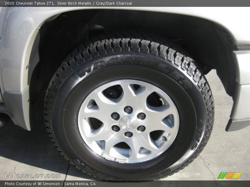 Silver Birch Metallic / Gray/Dark Charcoal 2005 Chevrolet Tahoe Z71