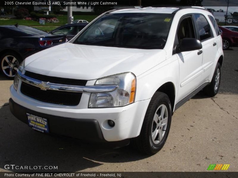 Summit White / Light Cashmere 2005 Chevrolet Equinox LS AWD