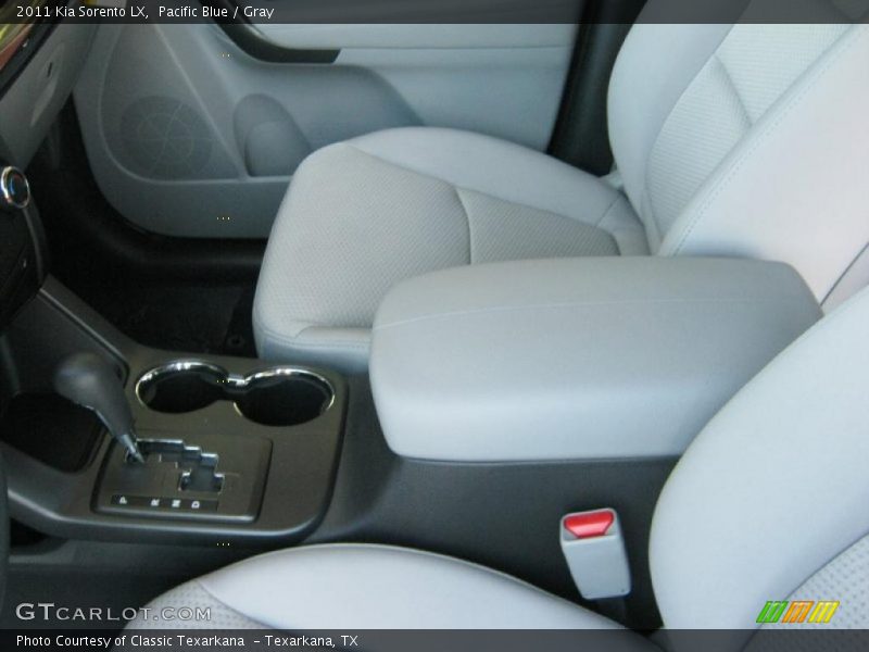 Pacific Blue / Gray 2011 Kia Sorento LX