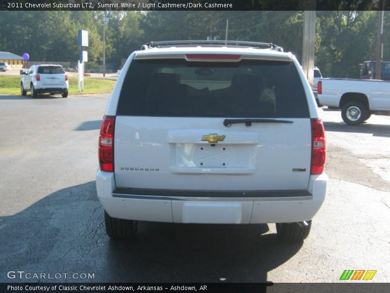 Summit White / Light Cashmere/Dark Cashmere 2011 Chevrolet Suburban LTZ