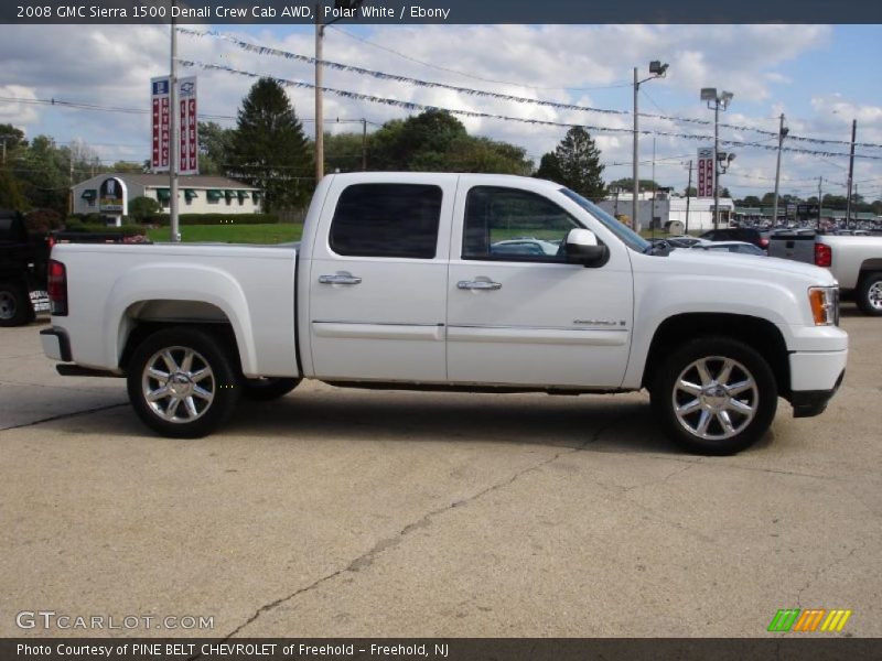  2008 Sierra 1500 Denali Crew Cab AWD Polar White