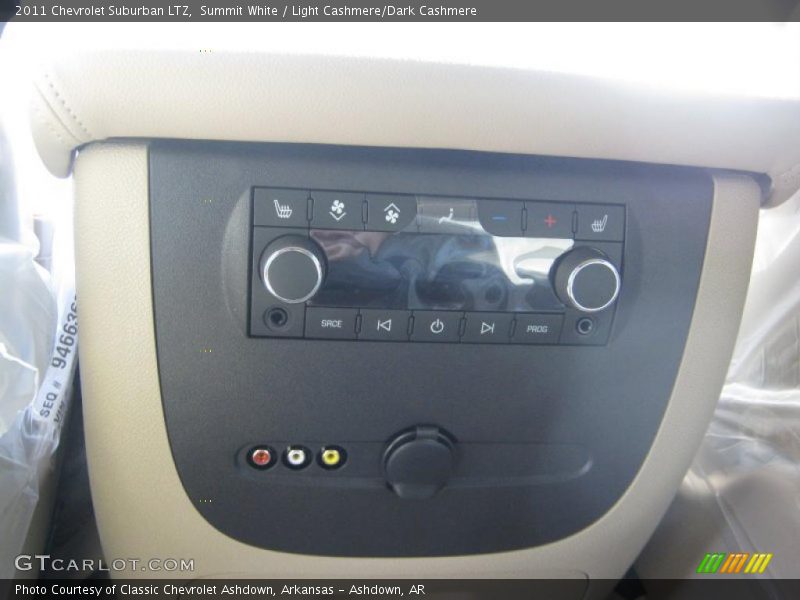 Summit White / Light Cashmere/Dark Cashmere 2011 Chevrolet Suburban LTZ