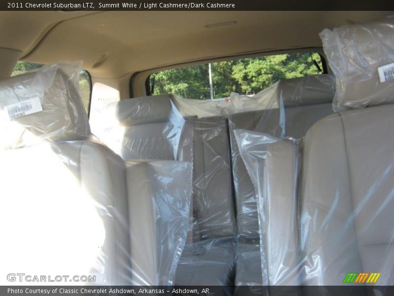Summit White / Light Cashmere/Dark Cashmere 2011 Chevrolet Suburban LTZ