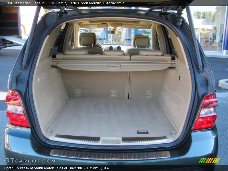 Jade Green Metallic / Macadamia 2008 Mercedes-Benz ML 350 4Matic